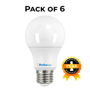 DeltaLite LED Bulb - Pack of 6 Bulbs - Barkat Trading Company