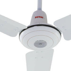 Royal Deluxe Ceiling Fan 56" (White) - Barkat Trading Company