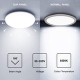 32 Watt LED Frameless Ceiling Downlight Panel Light (Round) - Barkat Trading Company