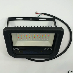 50W/ 100w LED RGB Flood Light with 16 Colors with Remote Control - Barkat Trading Company